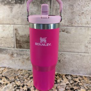 Stanley 30oz Ice Flow Tumbler with Flip Straw Hot Pink NEW!